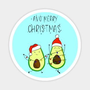 Avo Merry Christmas Magnet